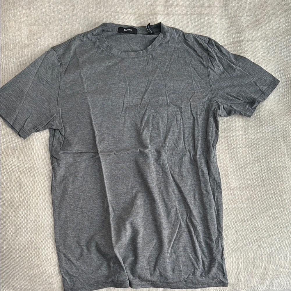 Gray Crew Neck T-Shirt
